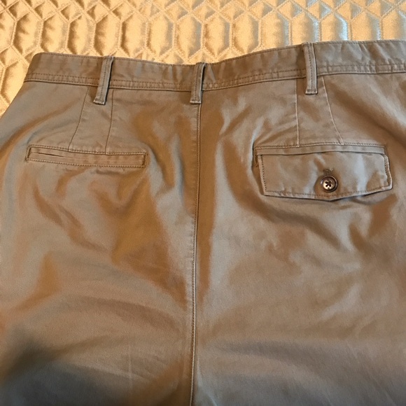 Banana Republic Women’s Authentic Cotton Chino High Rise Pants, beige, size 12 - Picture 4 of 10